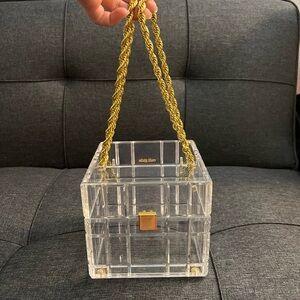 Cult Gaia Phaedra Acrylic Box Bag 👜
